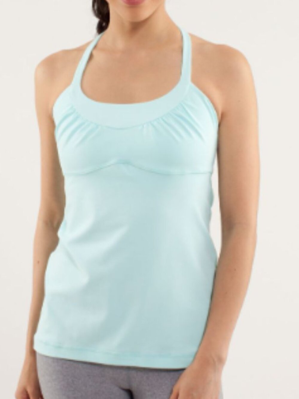 EC Lululemon Scoop Me Up Tank II - Aquamarine - Size 6